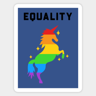 Equality unicorn Magnet